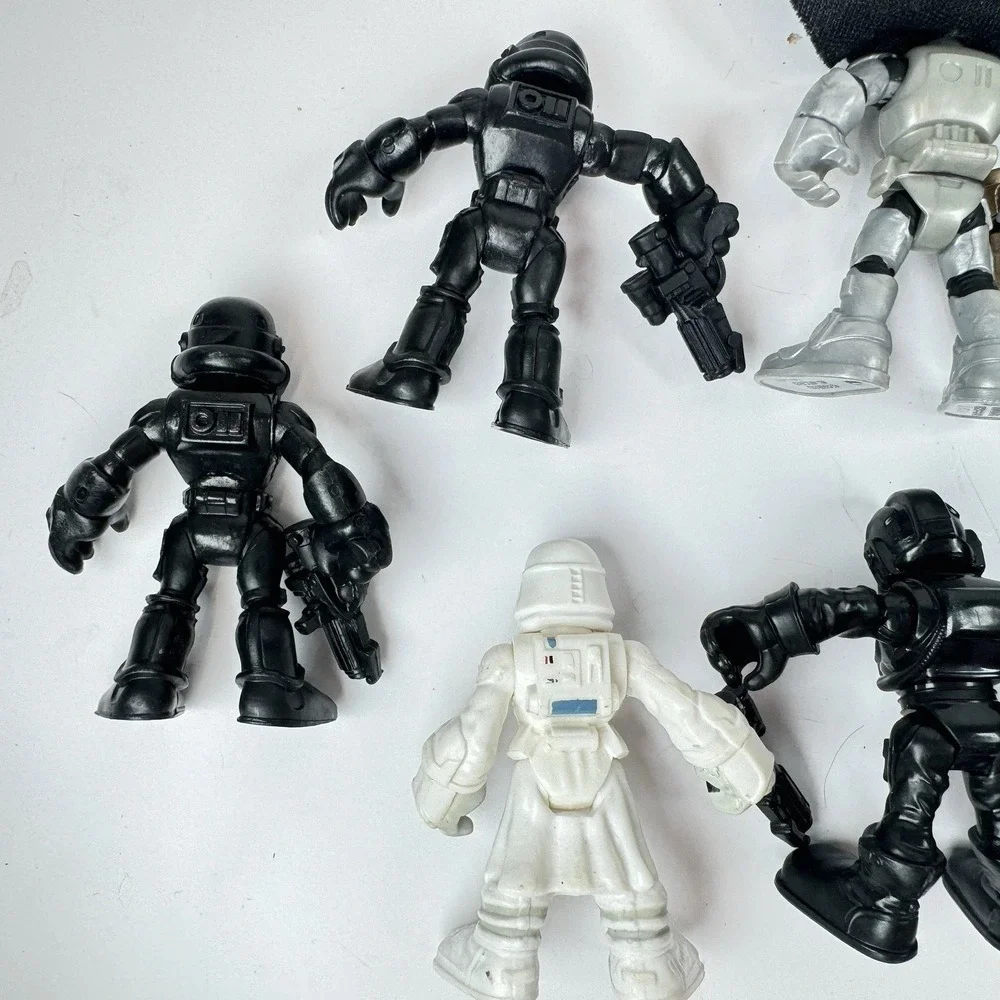 Lot 7 Fisher-Price Imaginext Star Wars Troopers Blasters Capes Hasbro Figures
